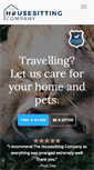 Mobile Screenshot of housesitters.co.nz